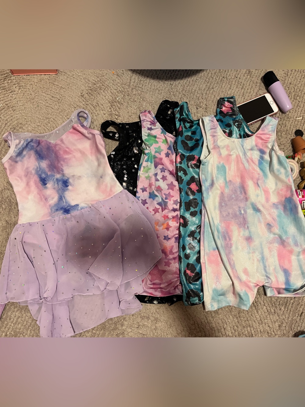 girls size 5/6 leotards